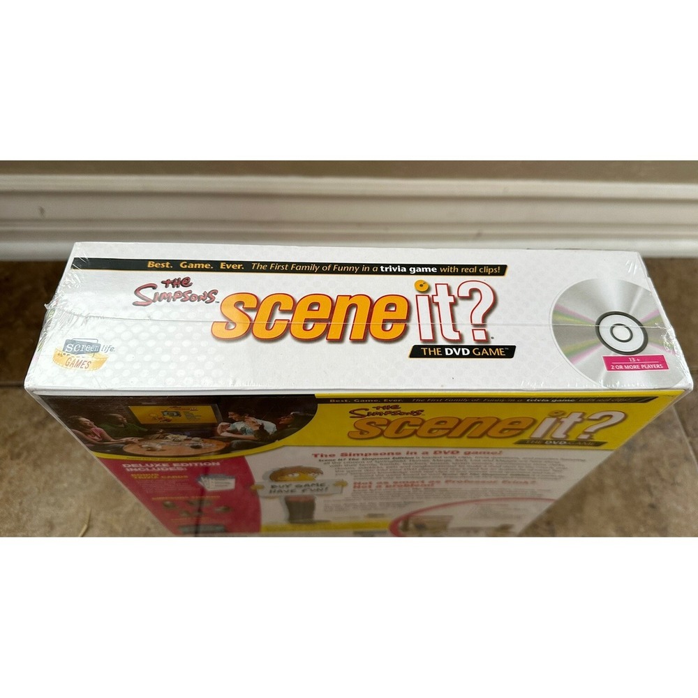 The Simpsons Scene It ? DVD Board Trivia Game 100% Complete 2009 Deluxe - Picture 4 of 4